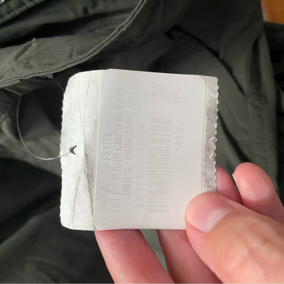 NWT REI Co-op Sahara Convertible Pants - Women's Dark Army Green petite - Picture 4 of 4